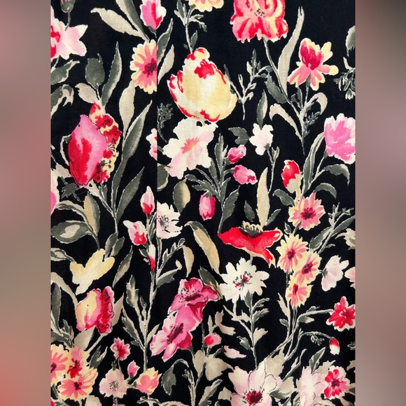 Vintage Tracy Evans Floral Mini Dress - Size 5 - Picture 2 of 4